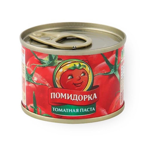 Томатная паста 25-28%, 140г, ж/б, Помидорка (50шт)