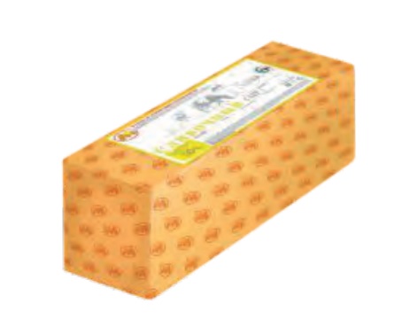 Сыр полутв. Сливочный 50%, вес, брус, Юговской (5шт*3кг)