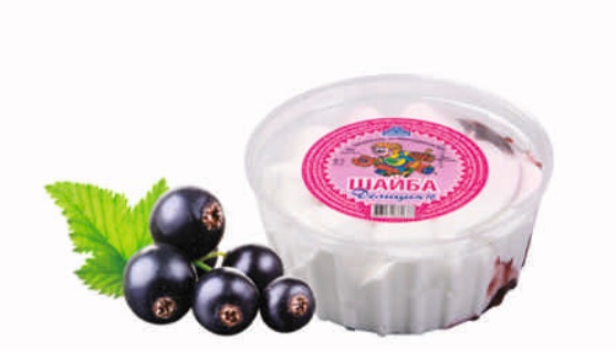Мороженое с джемом и изюмом (в ассортименте), 95г, пл.контейнер, Шайба (18шт)