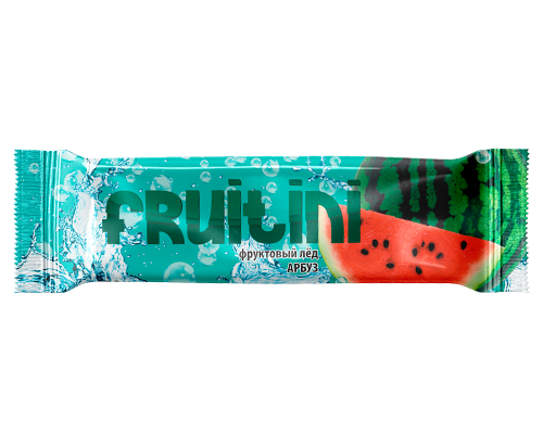 Фруктовый лёд арбуз, 70г, флоупак, FRUITINI (30шт)