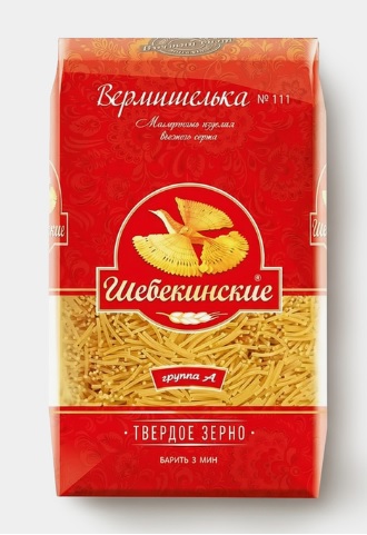 Вермишелька легкая №111, 450г, пакет, Шебекинские (20шт)