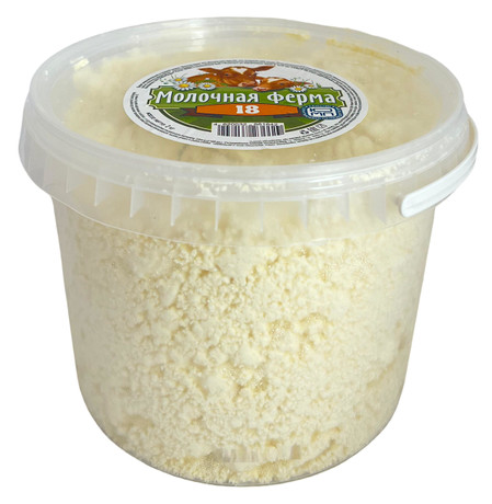 Продукт молоко-растит. на Творожн. закваске №18, вес, ведро, Молочная Ферма (2кг)