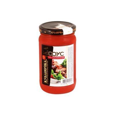 Соус По-Грузински, 380г, ст/б, Кубаночка (12шт)