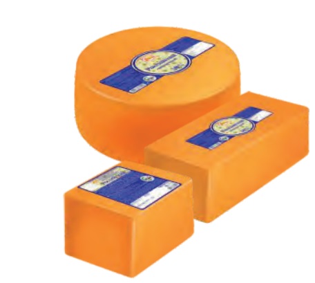 Продукт сычужн. Российский оригинальн. 50%, вес, брус, Юговской (8шт*1,8кг)