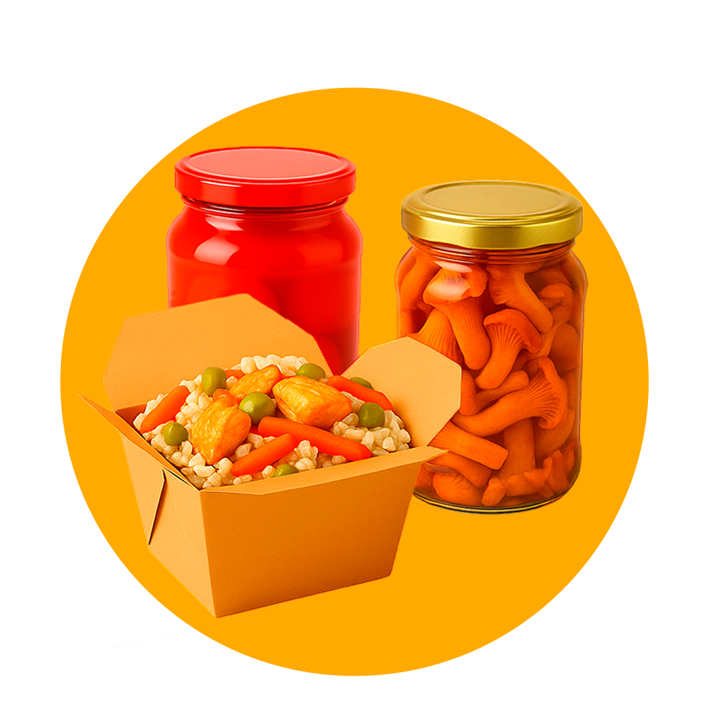 Консервы и готовые блюда