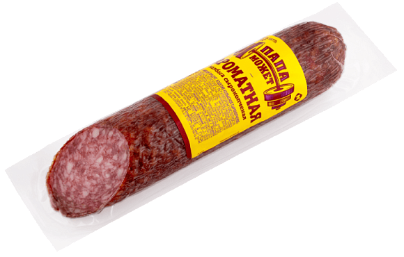 Колбаса Ароматная с/к, 250г, в/у, Папа Может (8шт)