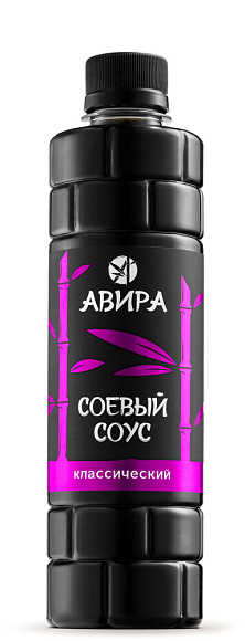 Соус Соевый Классический, 400мл, ПЭТ, Авира (12шт)