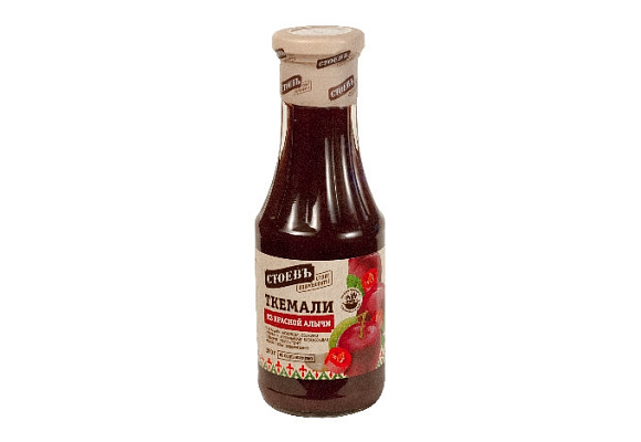Ткемали Классический Красный, 320г, ст.бут., Стоевъ (12шт)