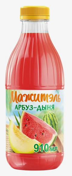Напиток сыворот. Арбуз-Дыня, 950г, ПЭТ, Мажитель (6шт)