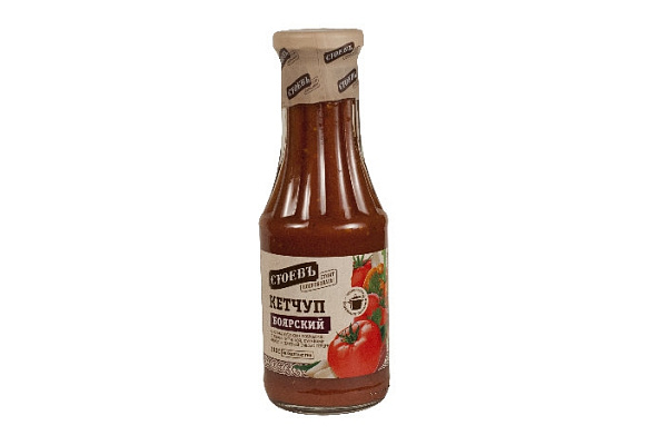Кетчуп Боярский, 310г, ст. бут., Стоевъ (12шт)
