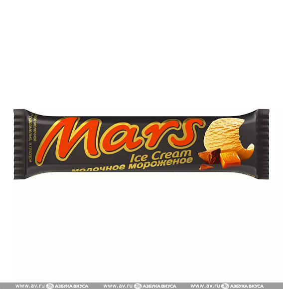 Мороженое молочн. с карамелью в глазури, 40г, флоупак, MARS (6шт*12мультипак.)