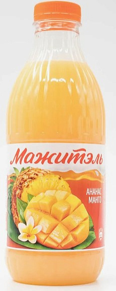Напиток сыворот. Ананас-Манго, 950г, ПЭТ, Мажитель (6шт)