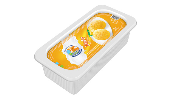 Десерт шербет трад. заморож. мангов. и маракуй. 1,5%, 2 кг конт., КизК