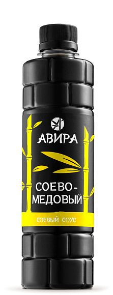 Соус Соево-медовый, 400г, ПЭТ, Авира (12шт)