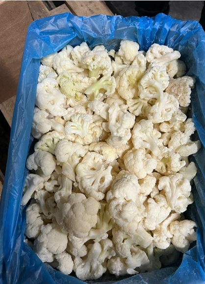 Капуста Цветная 40-60 б/м, вес, гофрокороб, Узбекистан (11кг)