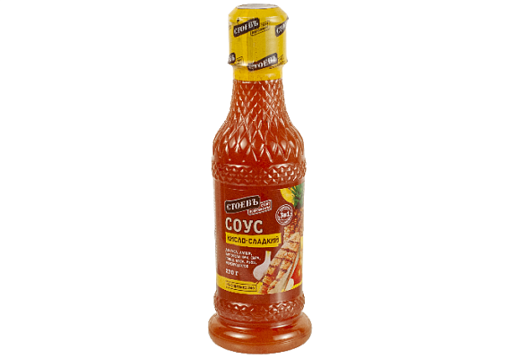 Соус Кисло-сладкий, 270г, ПЭТ бут., Стоевъ (12шт)