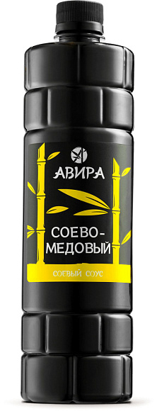 Соус Соево-медовый, 800г, ПЭТ, Авира (6шт)