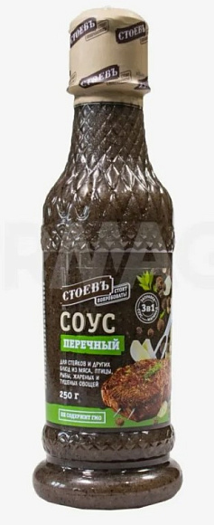 Соус Перечный, 250г, ПЭТ бут., Стоевъ (12шт)