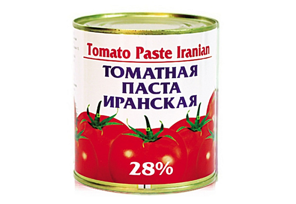 Паста томатная Иранская, 800г, жест. банка, Стоевъ (9шт)