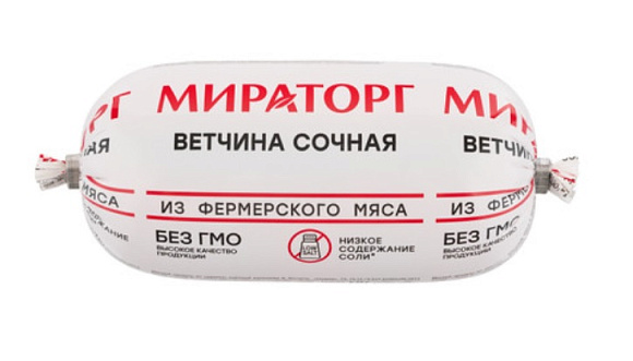 Ветчина Сочная, 400г, полиамид, Мираторг (6шт)