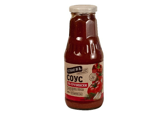 Соус По-грузински, 320г, ст. бут., Сеньор Помидор (12шт)