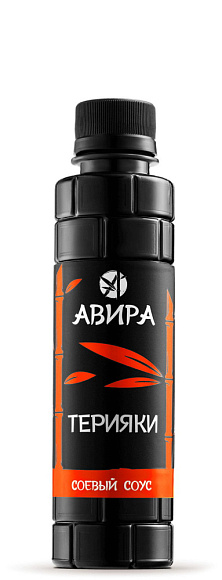 Соус Соевый Терияки, 220мл, ПЭТ, Авира (20шт)
