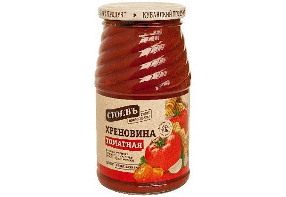 Хреновина, 500г, ст. банка (евро), Стоевъ (12шт)