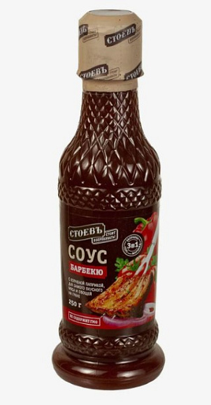 Соус Барбекю, 250г, ПЭТ бут., Стоевъ (12шт)