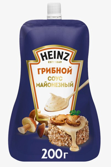 Соус Грибной, 200г, дойпак, HEINZ (14шт)