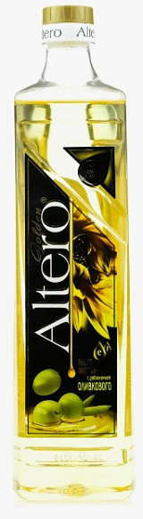 Масло подсолнечное с доб.оливкового  неперф., 810мл, ПЭТ, ALTERO (15шт)