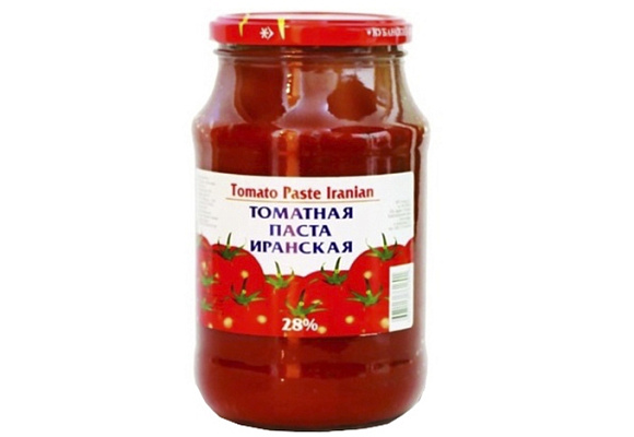 Паста томатная Иранская, 1100г, ст. банка, Стоевъ (6шт)