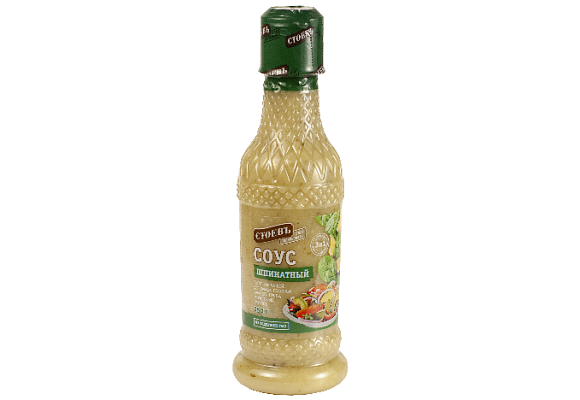 Соус Шпинатный, 250г, пл. бут., Стоевъ (12шт)